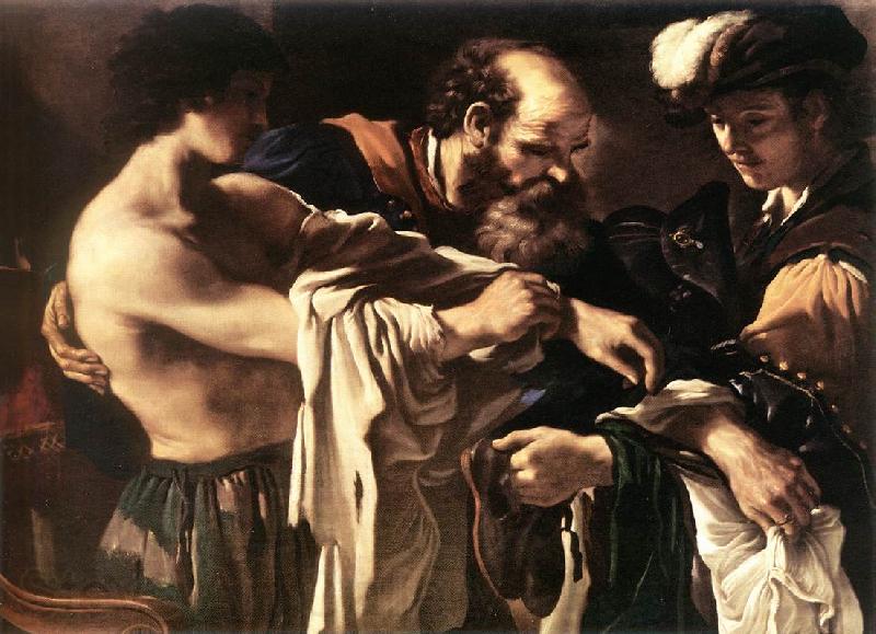 GUERCINO Return of the Prodigal Son klgh France oil painting art