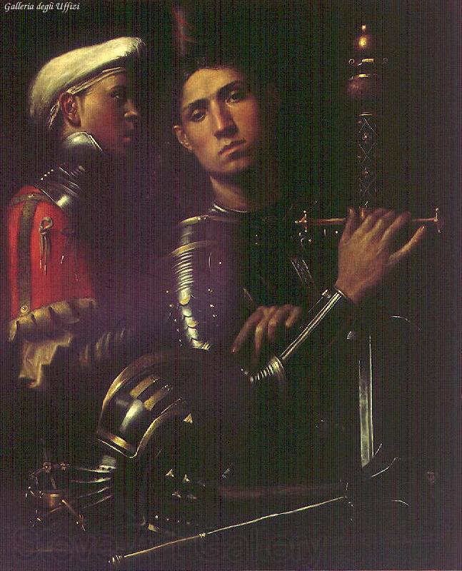 Giorgione Portrait of Warrior with his Equerry sg