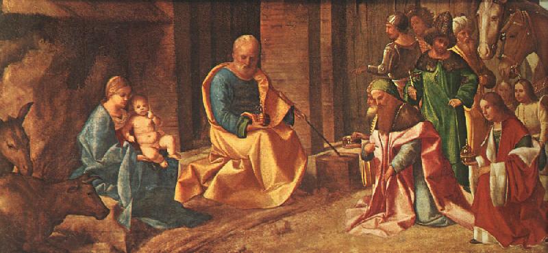 Giorgione Adoration of the Magi France oil painting art