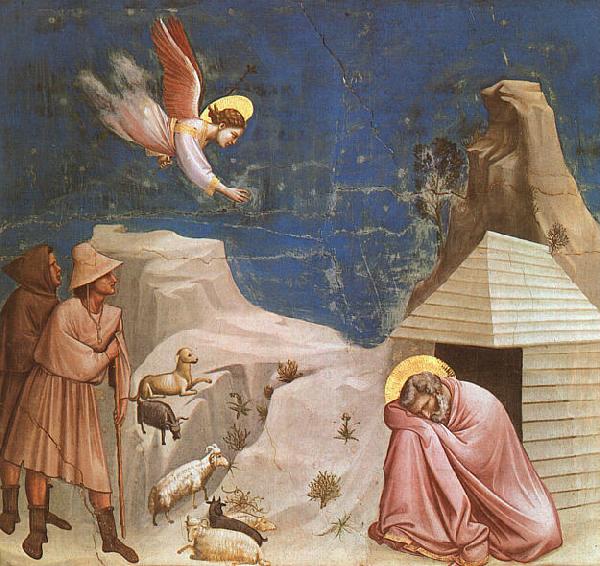 Giotto Scenes from the Life of Joachim  4 France oil painting art