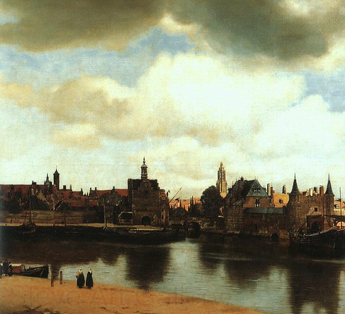 JanVermeer View of Delft France oil painting art