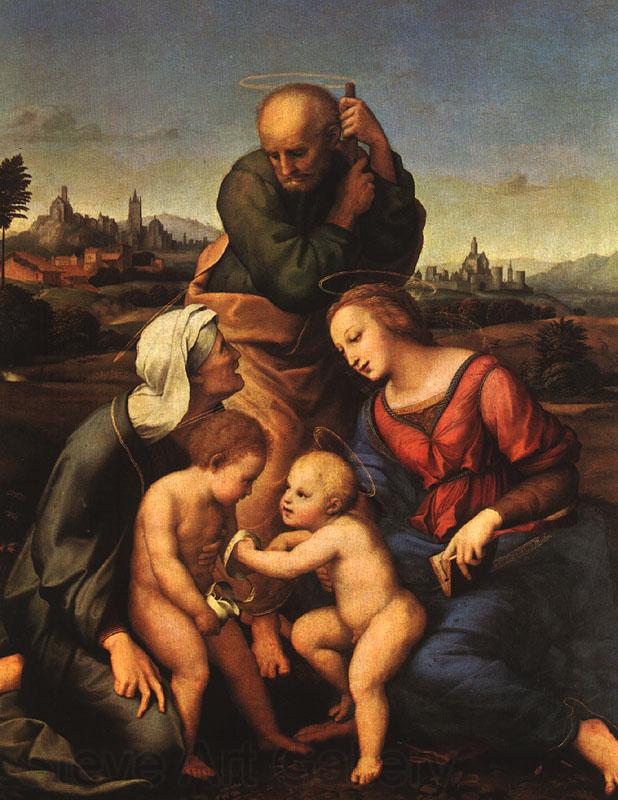 Raphael The Canigiani Holy Family Spain oil painting art