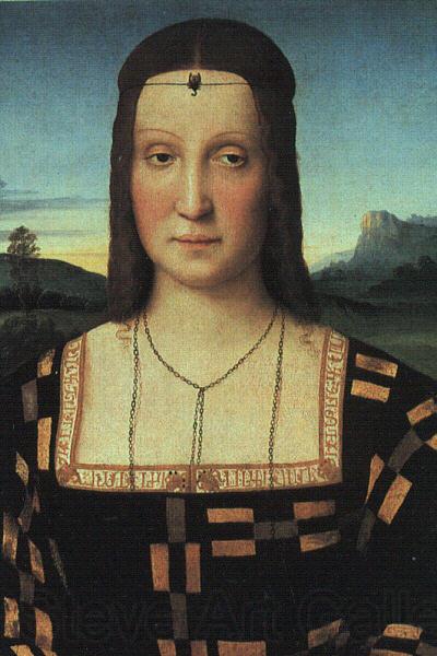 Raphael Elisabetta Gonzaga Norge oil painting art