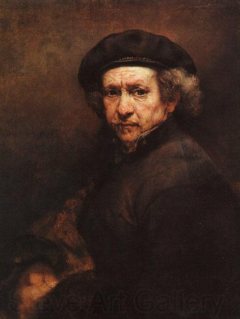 Rembrandt Self Portrait dfgddd Spain oil painting art