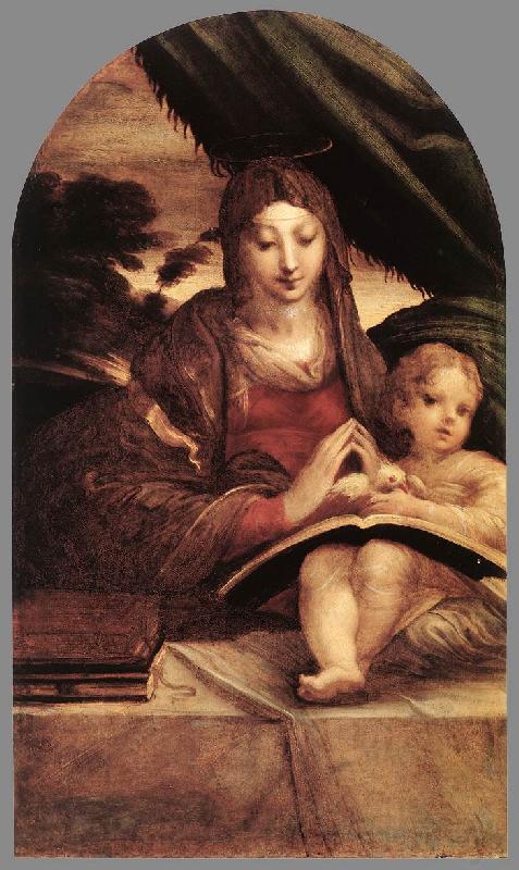PARMIGIANINO Madonna and Child sg Norge oil painting art