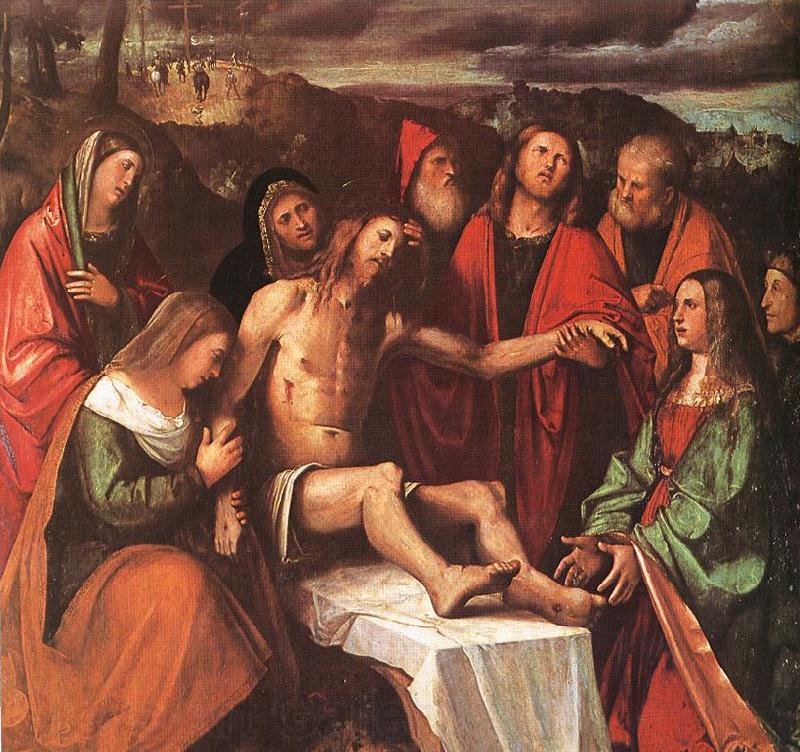 ROMANINO Pieta France oil painting art