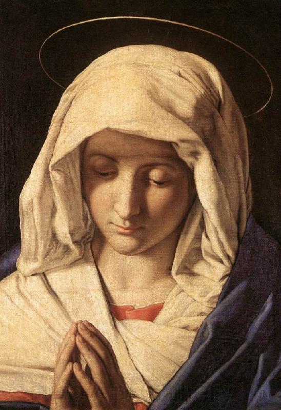 SASSOFERRATO Madonna in Prayer sr France oil painting art