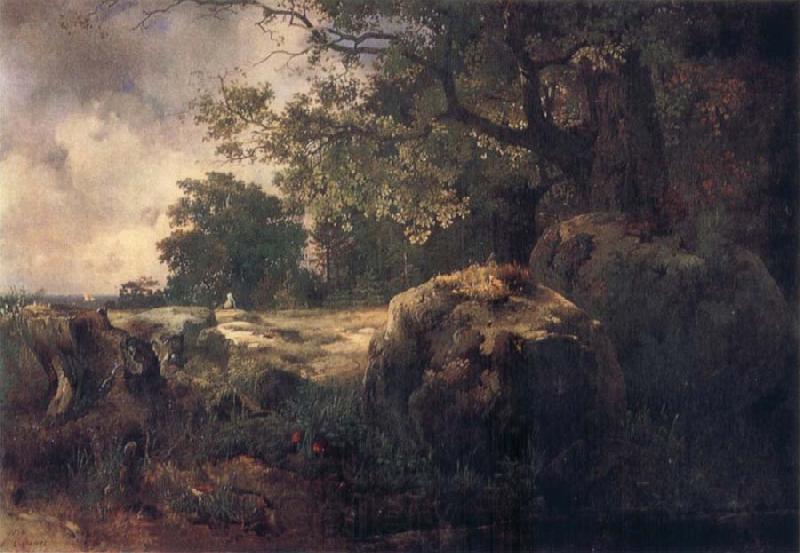 A.K.Cabpacob Landscape France oil painting art
