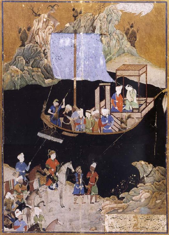 Bihzad Abduction from the seraglio Norge oil painting art
