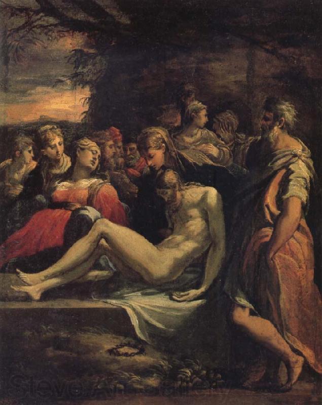 PARMIGIANINO The Entombment Norge oil painting art