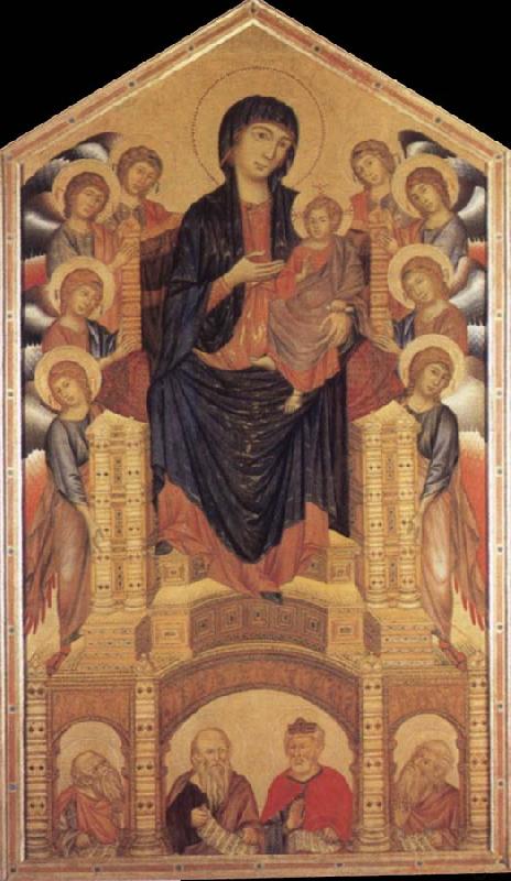 Cimabue S.Trinita Madonna Norge oil painting art