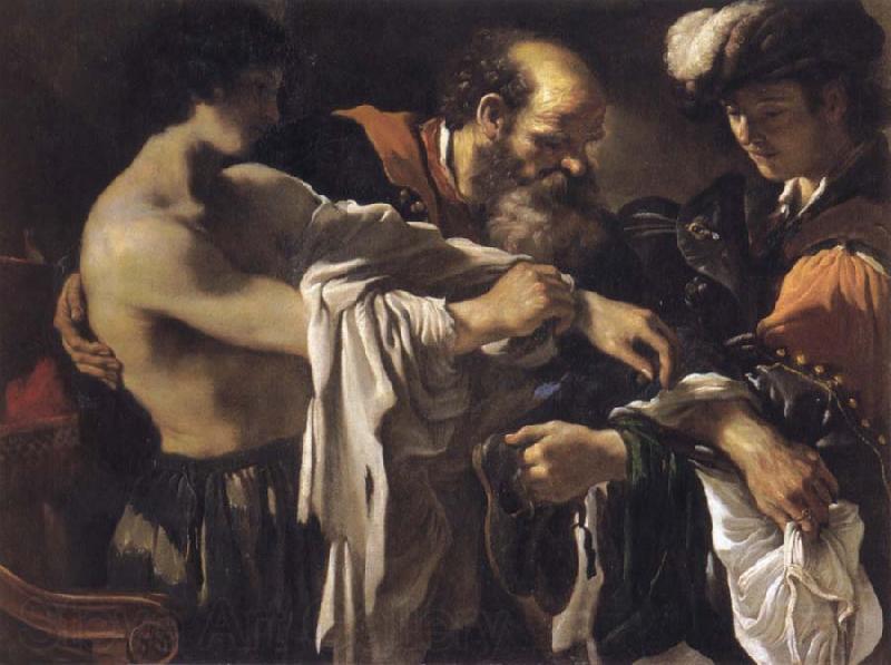 GUERCINO The return of the prodigal son Spain oil painting art
