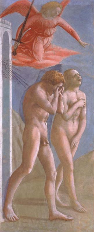 MASACCIO The Expulsion of Adam and Eve From the Garden France oil painting art