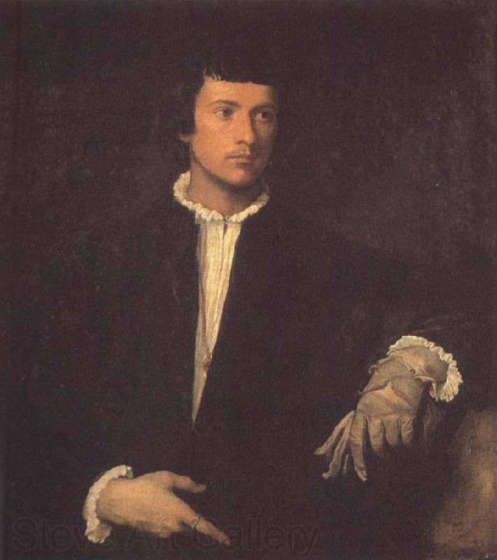Titian Man with a Glove