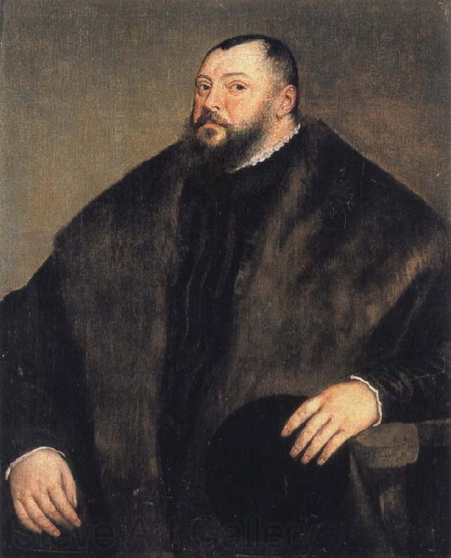 Titian Elector Fohn Frederick of Saxony Norge oil painting art