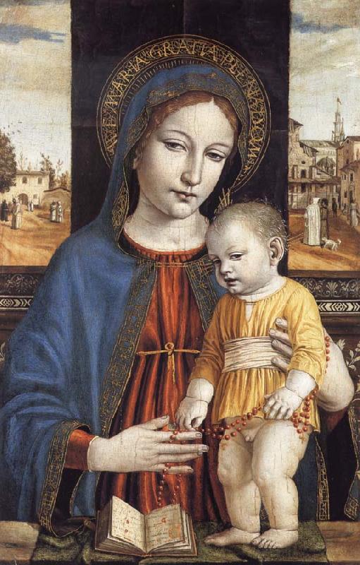 Bergognone The Virgin and Child Spain oil painting art