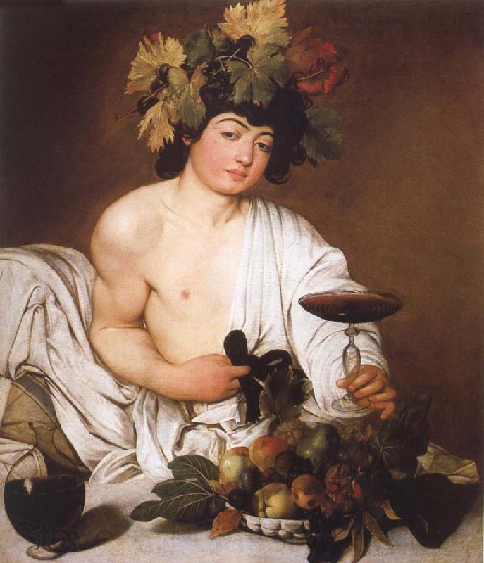 Caravaggio Bacchus Germany oil painting art