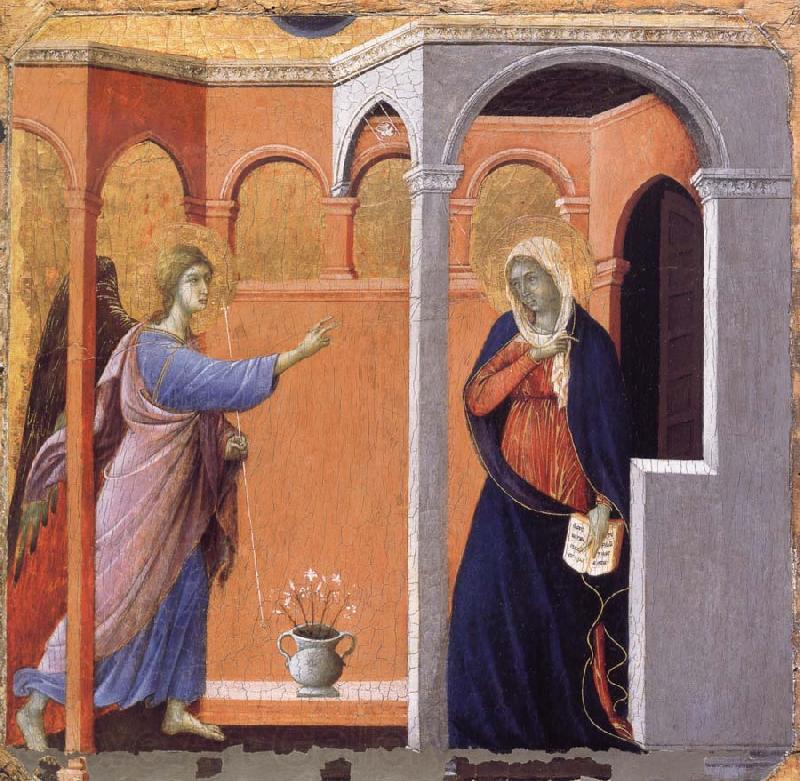 Duccio The Annunciation Norge oil painting art