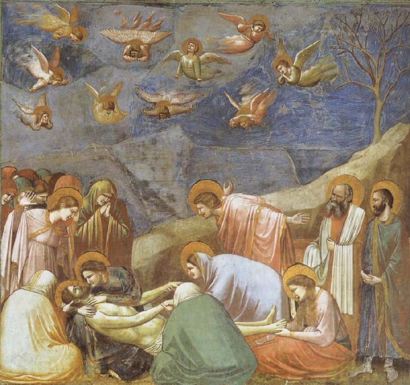 Giotto Bewening of Christ Spain oil painting art