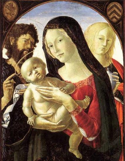 Neroccio Madonna and Child with St John the Baptist and St Mary Magdalene Spain oil painting art