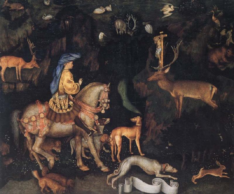 PISANELLO The Vision of Saint Eustace France oil painting art