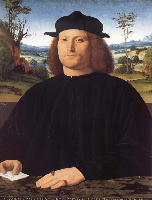Solario Portrait of Giovanni Cristoforo Longoni France oil painting art