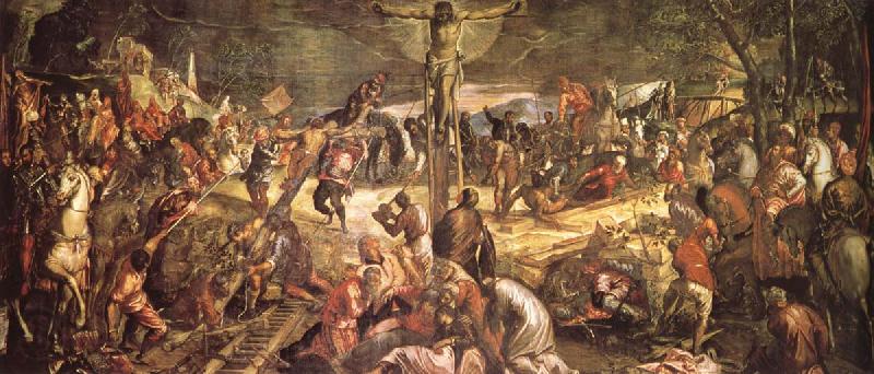 Tintoretto Kruisiging France oil painting art