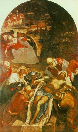 Tintoretto Entombment France oil painting art