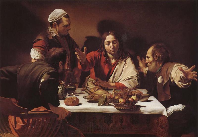 Caravaggio Maltiden in Emmaus France oil painting art