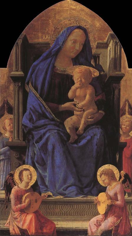MASACCIO Madonna and child Spain oil painting art