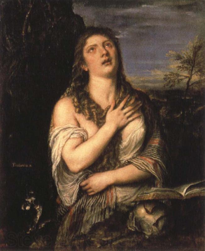 Titian The Penitent Magdalen