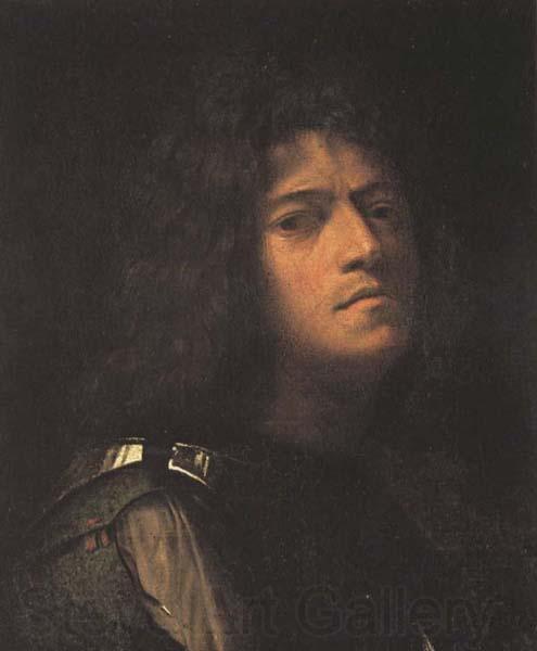 Giorgione Self-Portrait Norge oil painting art