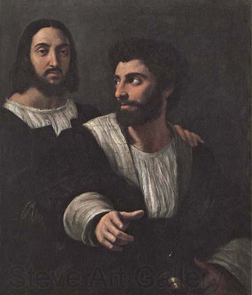 Raphael Portrait of the Artist with a Friend Spain oil painting art