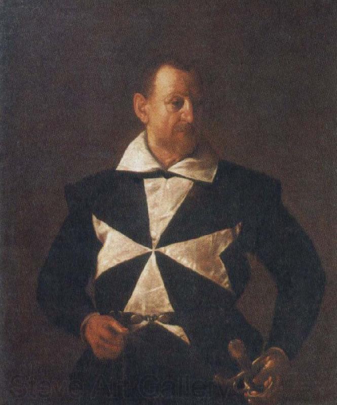 Caravaggio Cavalier Malta Norge oil painting art