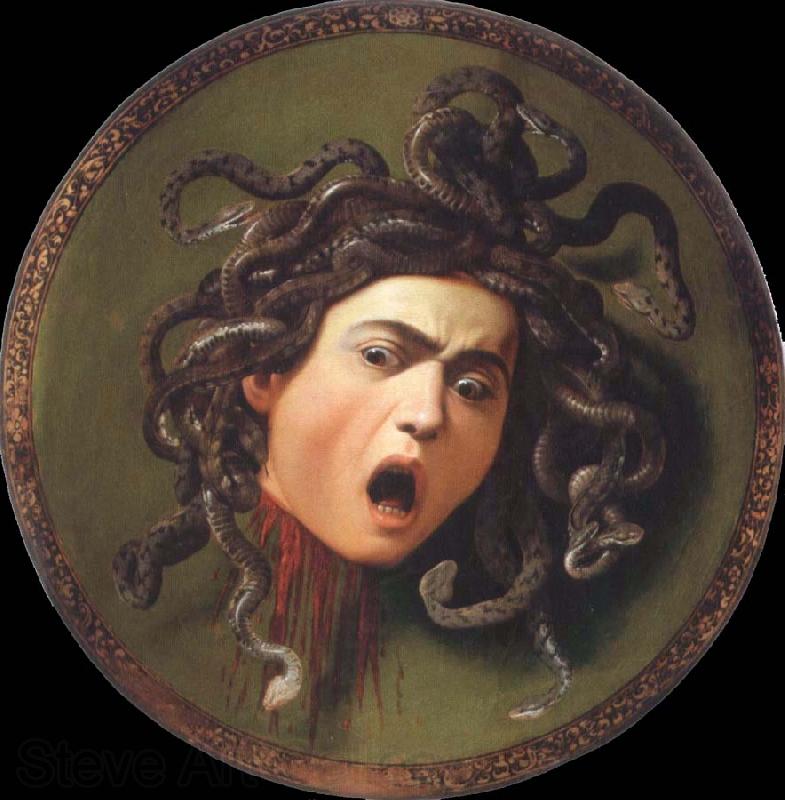 Caravaggio the head of medusa Germany oil painting art