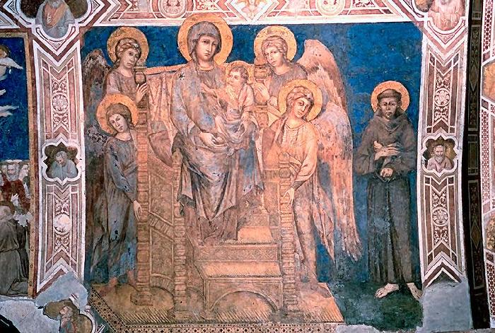 Cimabue The Madonna of St. Francis. France oil painting art