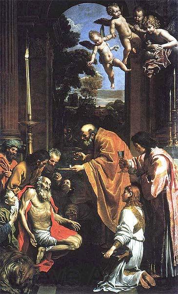 Domenichino Last Communion of St. Jerome, France oil painting art