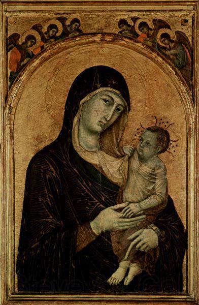 Duccio Madonna with Child. France oil painting art