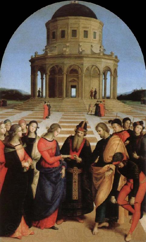 Raphael marriage of the virgin