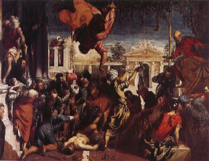 Tintoretto Slave miracle Germany oil painting art