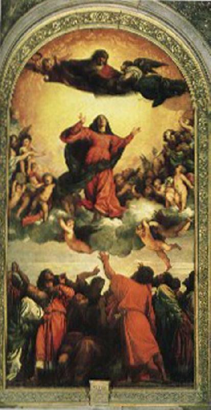 Titian Assumption Spain oil painting art