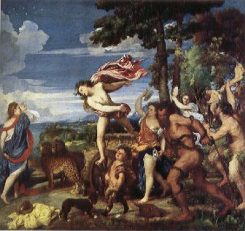 Titian Backus met with the Ariadne Norge oil painting art