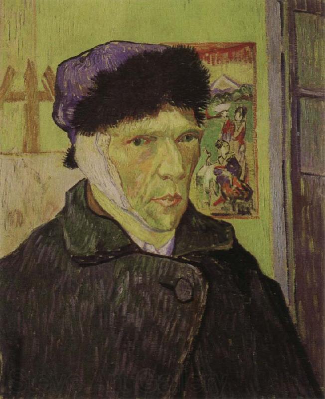 Vincent Van Gogh No Ear Painting