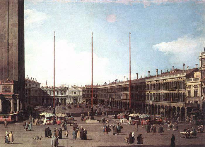 Canaletto Piazza San Marco Spain oil painting art