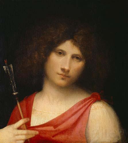 Giorgione Young Man with Arrow Spain oil painting art
