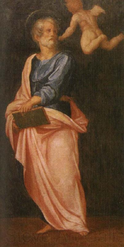 Pontormo St. Matthew s Norge oil painting art