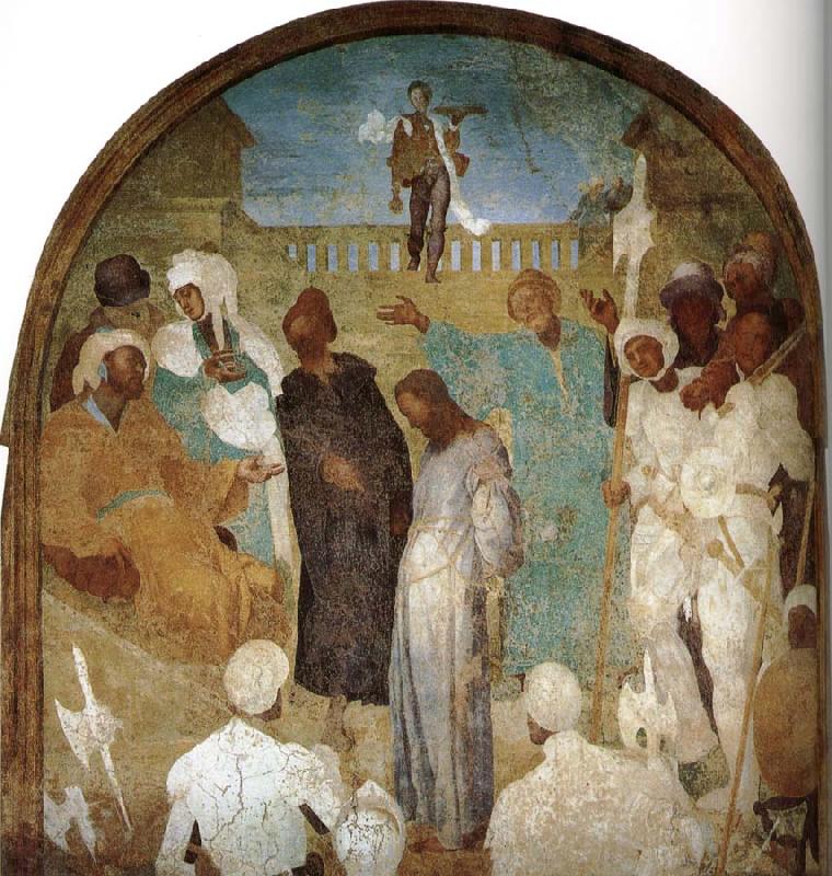 Pontormo Christ before Pilate Spain oil painting art