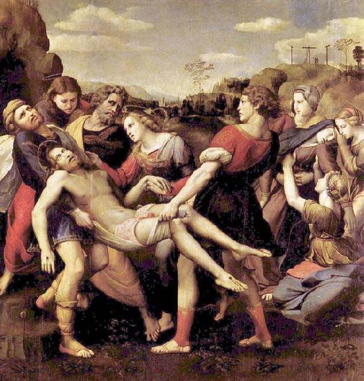 Raphael Deposition of Christ, Norge oil painting art