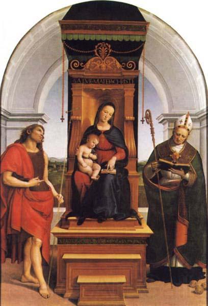 Raphael The Ansidei Altarpiece, Spain oil painting art