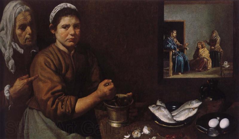 Velasquez Jesus and Maria Mada at home Spain oil painting art